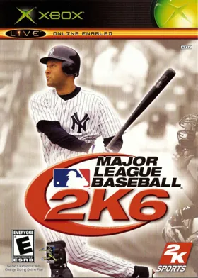 Major League Baseball 2K6 (USA) box cover front